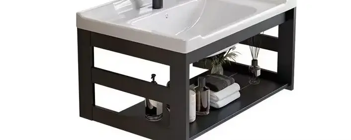 

Superior Mini Small Wash Basin Household Wall-mounted Washbasin Cabinet Combination Simple Wash Table Pool Ceramic Single Basin