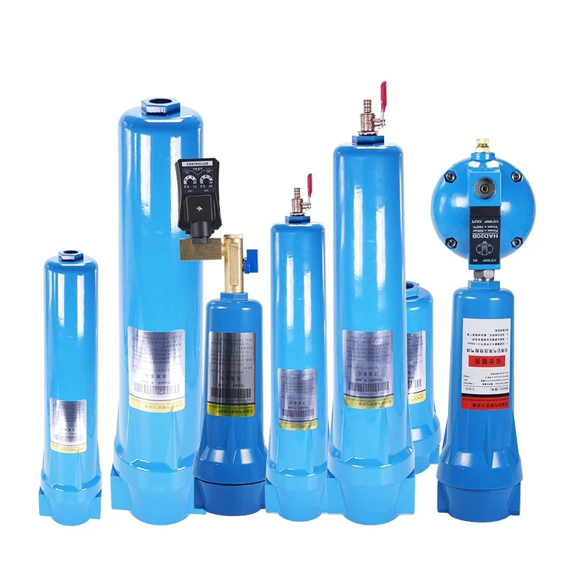 QPS 015/024/032/060/090/120/150 Precision Filter Dryer Air Compressor Electric Line Oil Water Separator HD20B