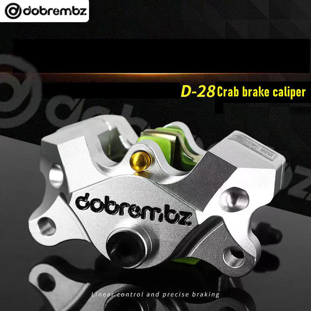 Universal Motorcycle 84mm CNC Aluminum 2 Piston Brake Disc Caliper For Honda Kawasaki Yamaha RSZ JOG NIU Scooter Dirt Pit Bike