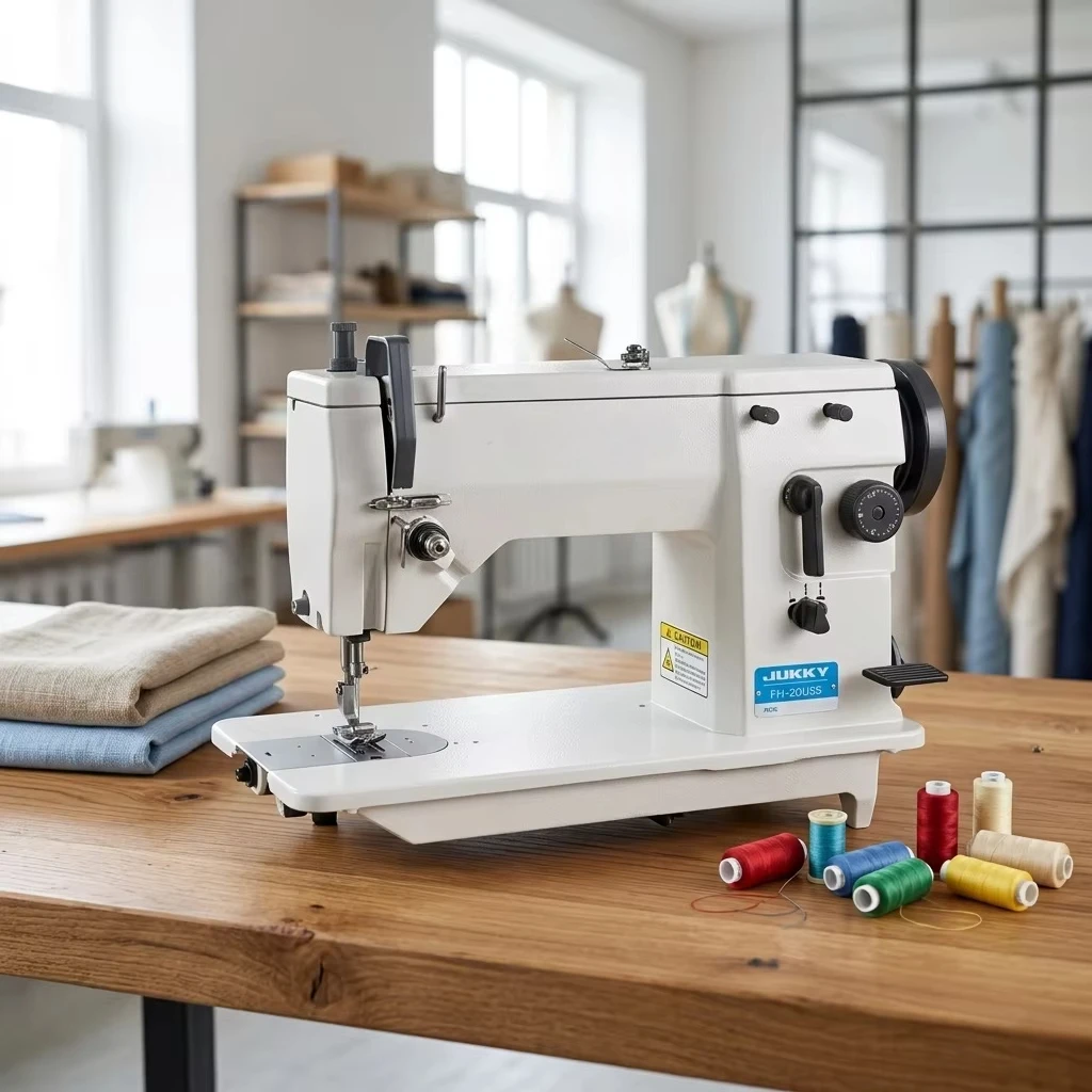 Industrial Sewing Machine Professional Heavy Duty Walking Foot Sewing Machines for Leather Straight Seaming