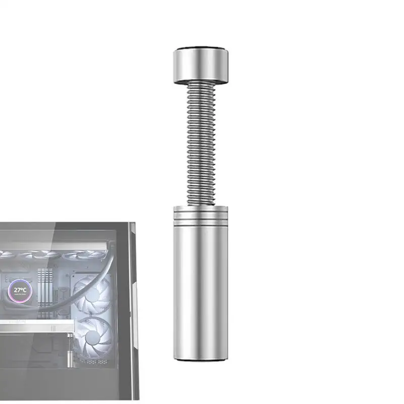 حامل وحدة معالجة الرسومات لبطاقة الرسومات قابل للتعديل برغي دوار تلسكوبي من سبائك الألومنيوم يدعم دعامة تبلد وحدة معالجة الرسومات العمودية #3