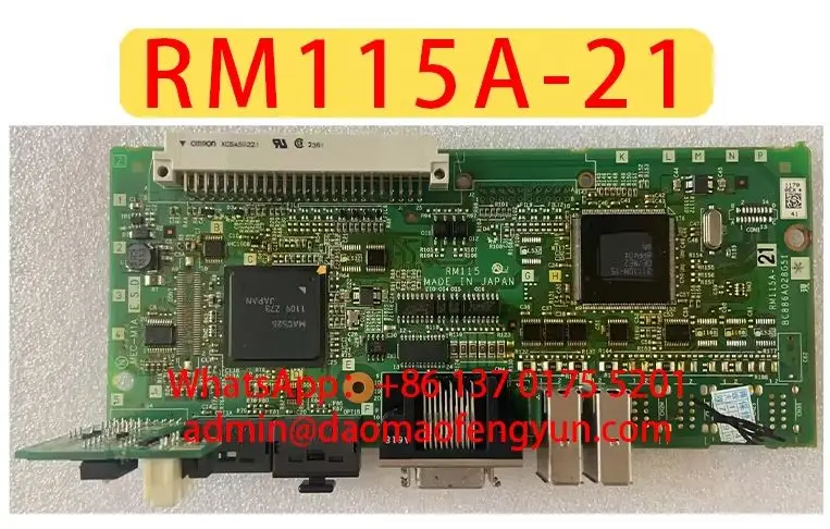 Original Genuine RM115A-21 Used Spindle drive control board，RM115A 21，Fast shipping