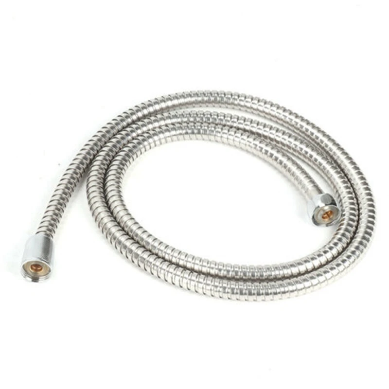 Multifunctional Shower Head Handheld Shower Head Water Saving Belt 1.5M Hose Silver