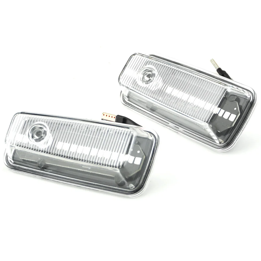 

2 шт. для Mercedes Benz G Class W461 W463 G500 G550 G55 G63 G65 1986-2002 светодиодный динамический боковой габаритный повторитель указателя поворота