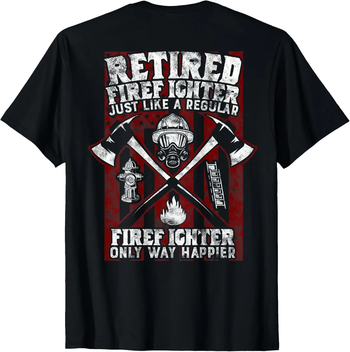 Retired Firefighter gift for Retirement Firemen Dad Grandpa T-Shirt