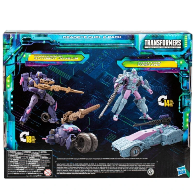 Transformers Toys Legacy Evolution Deluxe Class Kaskade VS Javelin Classic Action Figures Cybertron Autobots regali da collezione