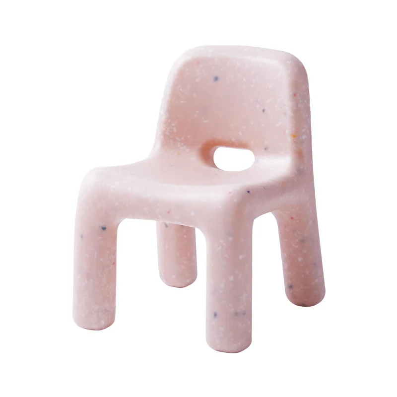 

Classic Modern Children Children's Plastic Confetti Tables and Chairs Living Room Kindergarten Outdoor Garden