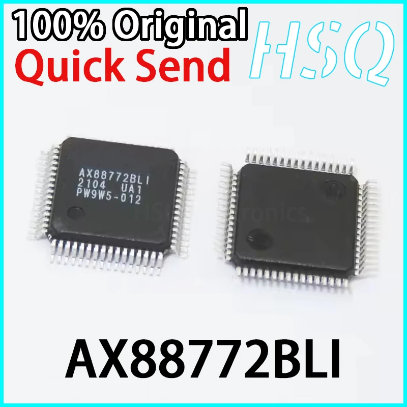 

2PCS Original AX88772BLI AX88772 LQFP64 Ethernet Controller Chip Brand New in Stock