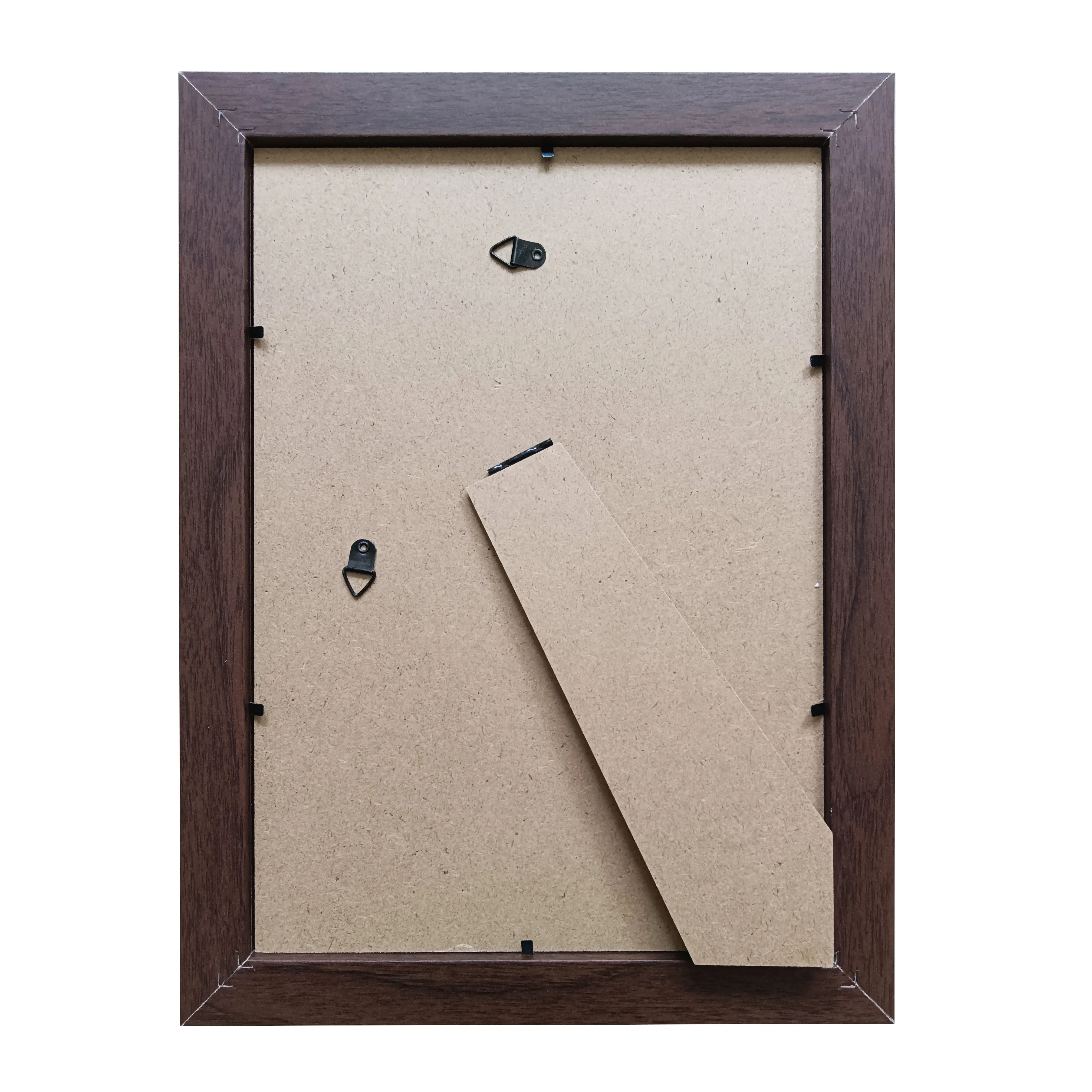 1/2pcs 8x12in Wood Phoro Frame A4 Certificate Document Honor Frame Retro Classic Wood Color Red Picture Frame Hung Desktop