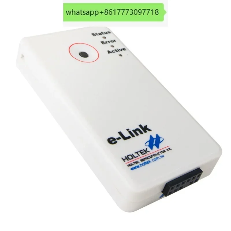 Holtek (Hetai) E-Link Simulator Programador Placa de Desenvolvimento Programa Debug Burning Downcarga MCU de 8 bits