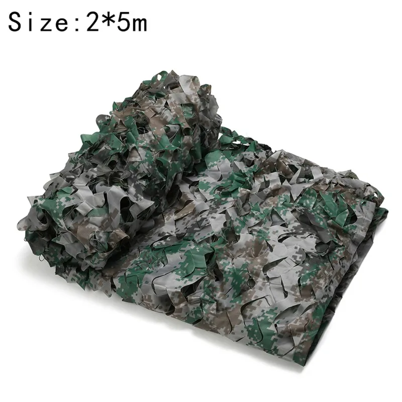Auto-Zelt-Markise Schattennetz Schwarz Grün Blau Wald-Tarnnetz Jagd-Tarnnetz 2X2M 2X5M 3X3m 3X5M – Detail 22