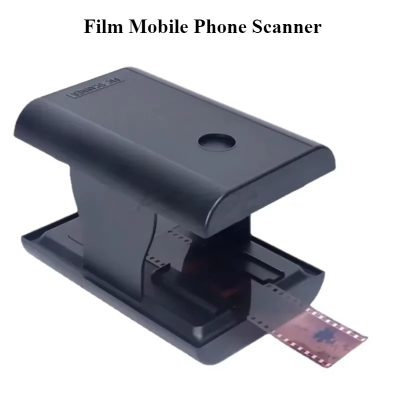 Film Slide Foldable Stand EN168 Smartphone Scanner Converter Converts 35mm/135mm Slides and Negatives To JPEG