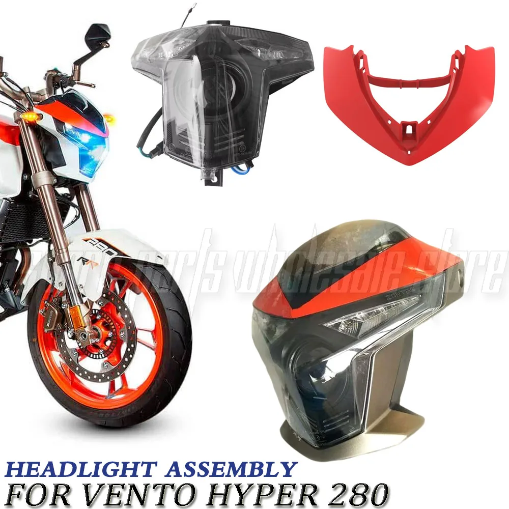Nuevo Para Vento Hyper 280 Hyper280 280Hyper accesorios de motocicleta conjunto de faros originales cubierta decorativa