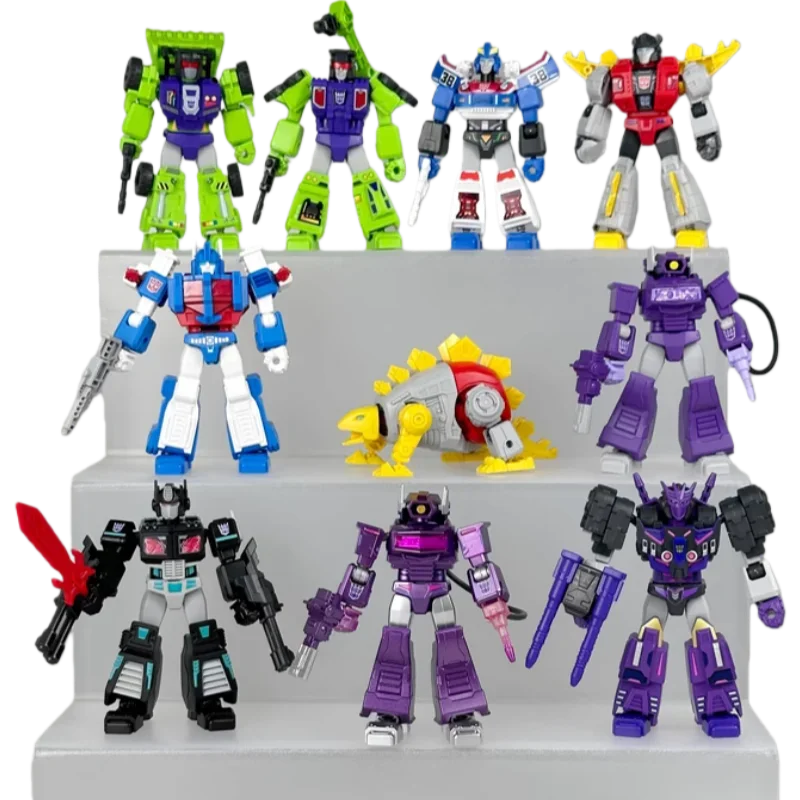 BLOKEES Bausteine Kleine Partikel Figuren Transformers GALAXY VERSION 4 Shockwave Tarn Ultra Magnus Zusammensteckbares Bewegliches Spielzeug – Detail 1
