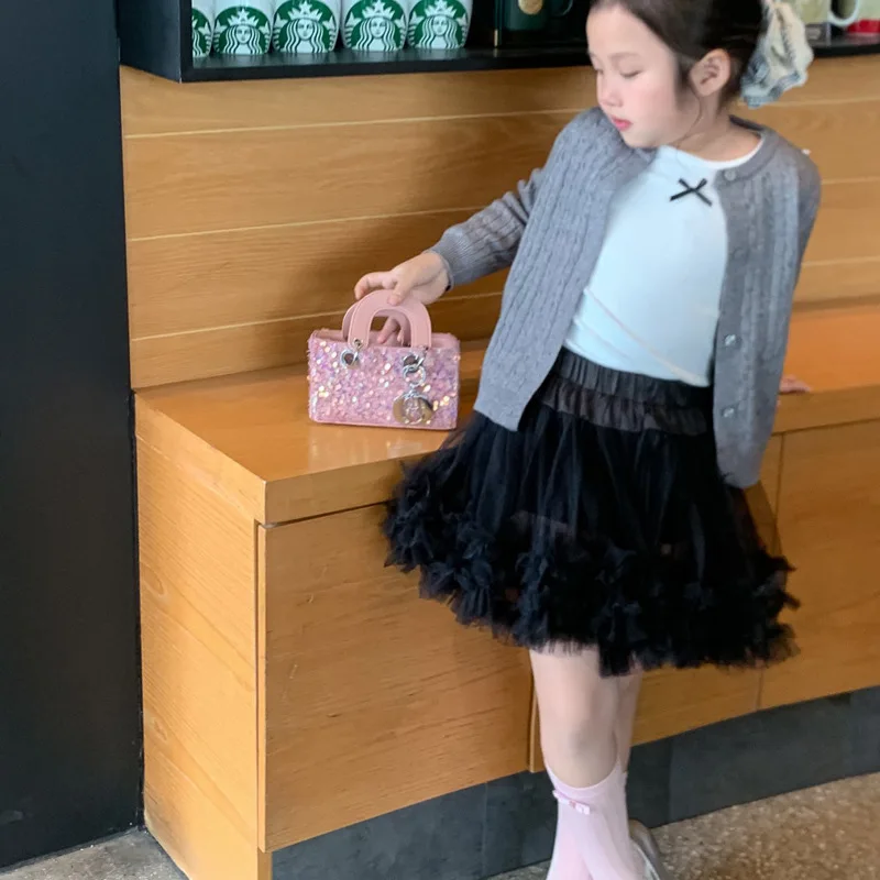 Sparkling Fashion Princess Bag Crossbody Bags for Women Shoulder Bag Small Square Bag Handheld Purse and Handbags Bolsos Mujer