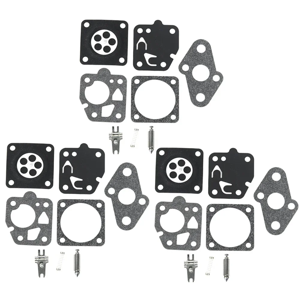 3 Set Carburetor Repair Gasket For TD24 TD25 TD33 TD40 TD48 TG24 TG25 TG33 String Trimmer Parts