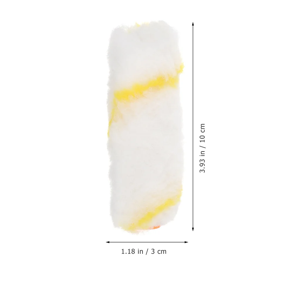 10 Buah Penutup Rol Cat Busa Permukaan Halus Alat Lukis Dinding Kualitas Tinggi Kit Perbaikan Rumah Aksesori Kabinet Berbasis Minyak