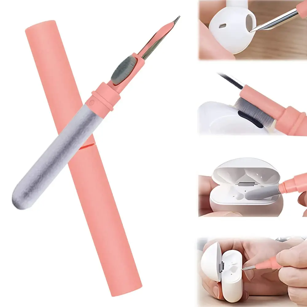 Bluetooth Earphones Cleaning Pen Cleaner Kit for Airpods Pro 1 2 3 Xiaomi Airdots Earbuds Charging Box Phone Cleaning Tools