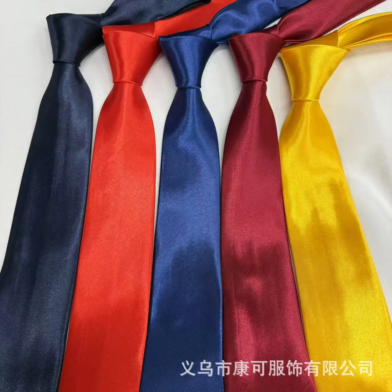 

Монохромный галстук из искусственного шелка ручной работы, деловой повседневный стиль, 7,5 см, однотонный черный, корейская версия, для руководителей, для свадьбы