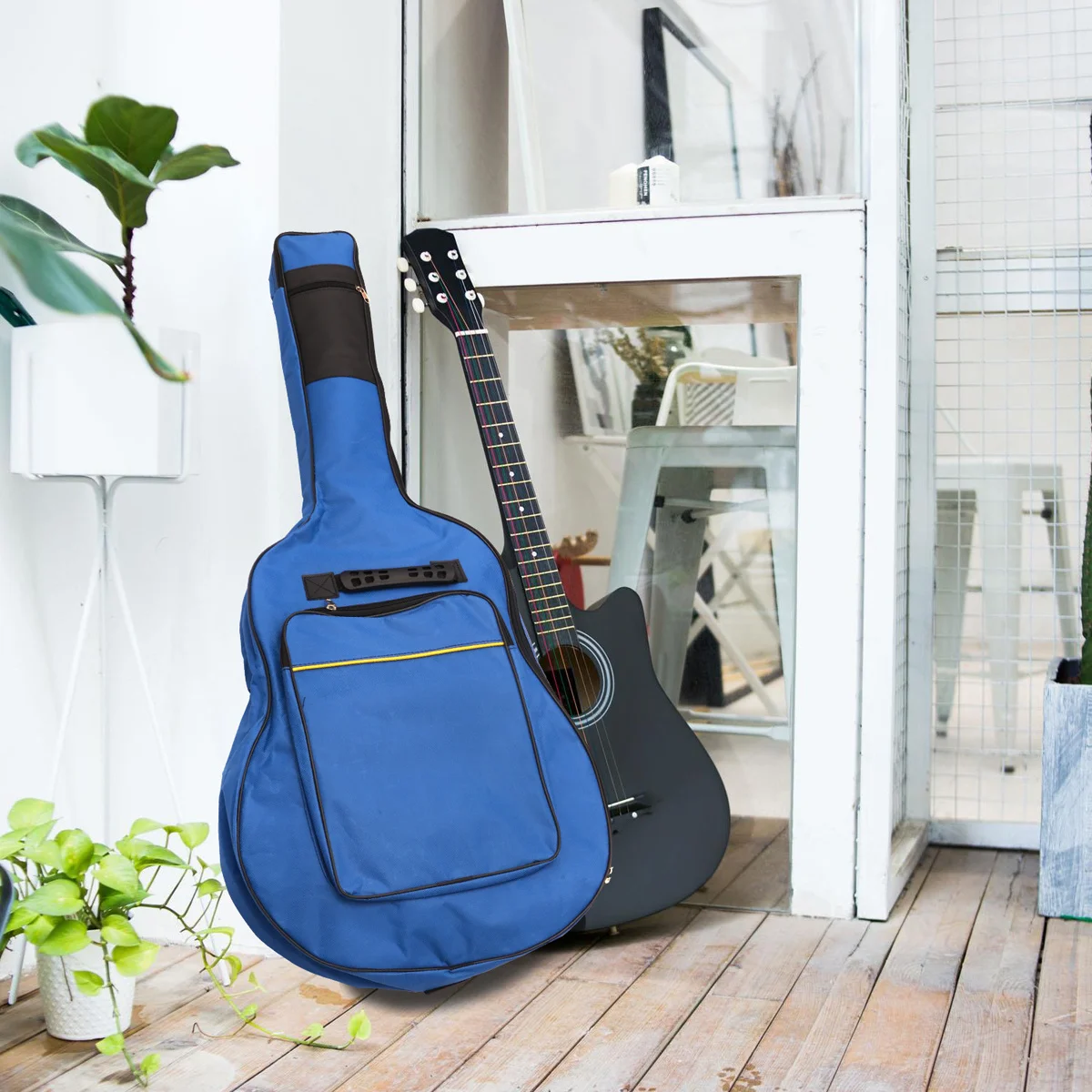 

40 /41 Classical Waterproof Guitar Bag Travel Oxford Cloth Padding Cover Full Size
