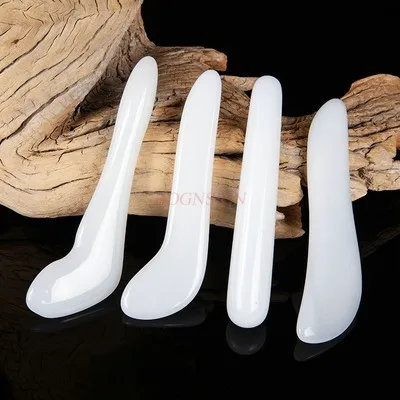 

Natural jade scraping board full set of massage board rib stick full body scraping facial beauty artifact beauty salon