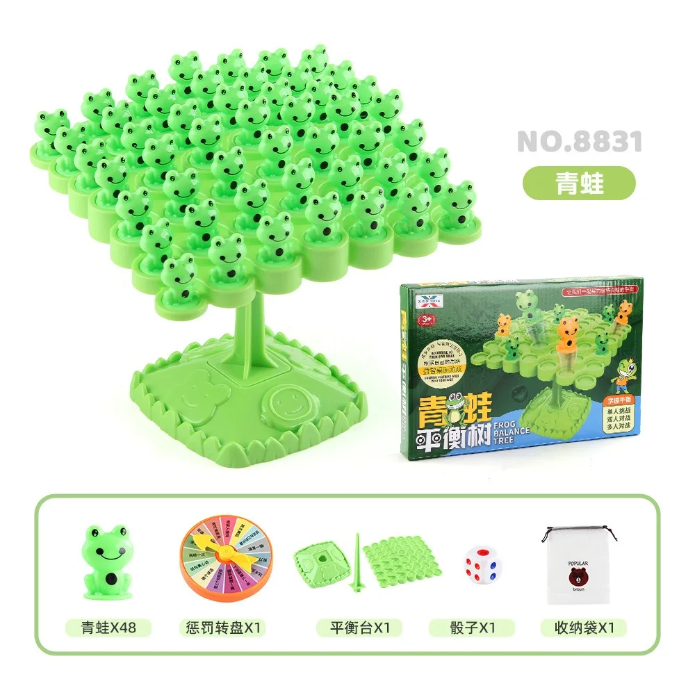 Jouet de singe équilibrant pour enfants, arbre d'équilibre, jeu de société Montessori, jouets mathématiques interactifs, puzzle pour enfants, jeu d'entraînement à la pensée, jouet pour bébé