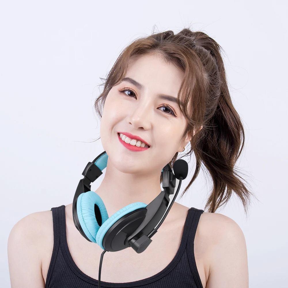 3.5MM Gaming Headphones Gamer Headset Noise Cancelling Earphone with Microphone For PC Computer Laptop