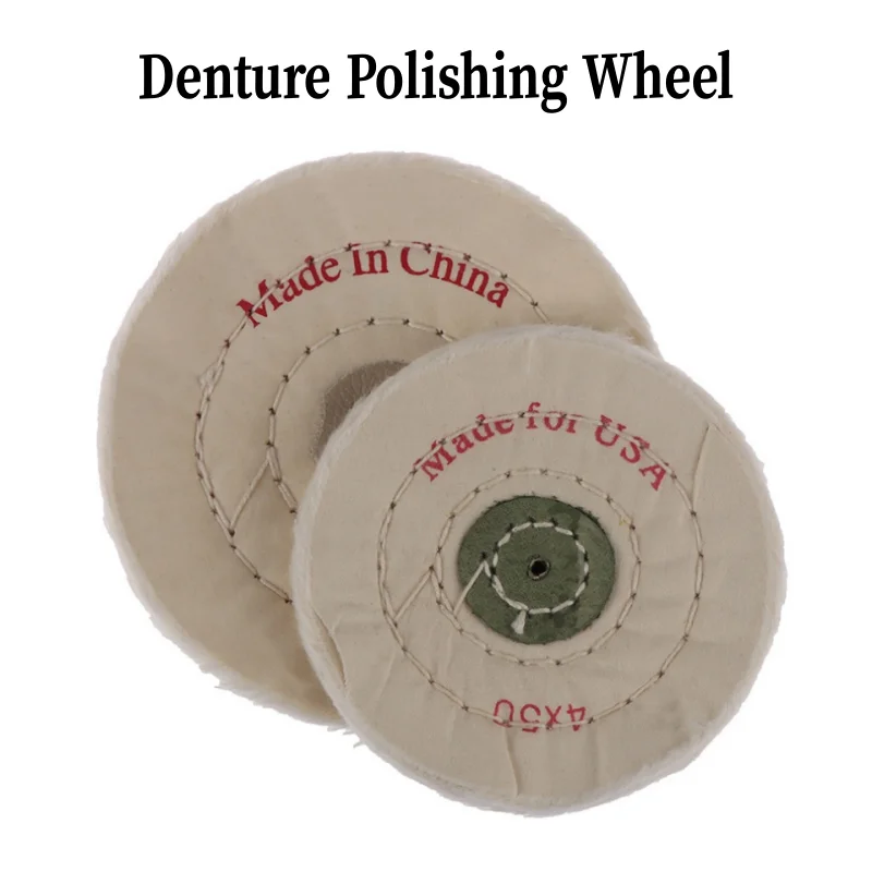 Dental Cloth Polishing Round Velvet Polishing Wheel Buffer Polishing Jewelry Polishing Grinder