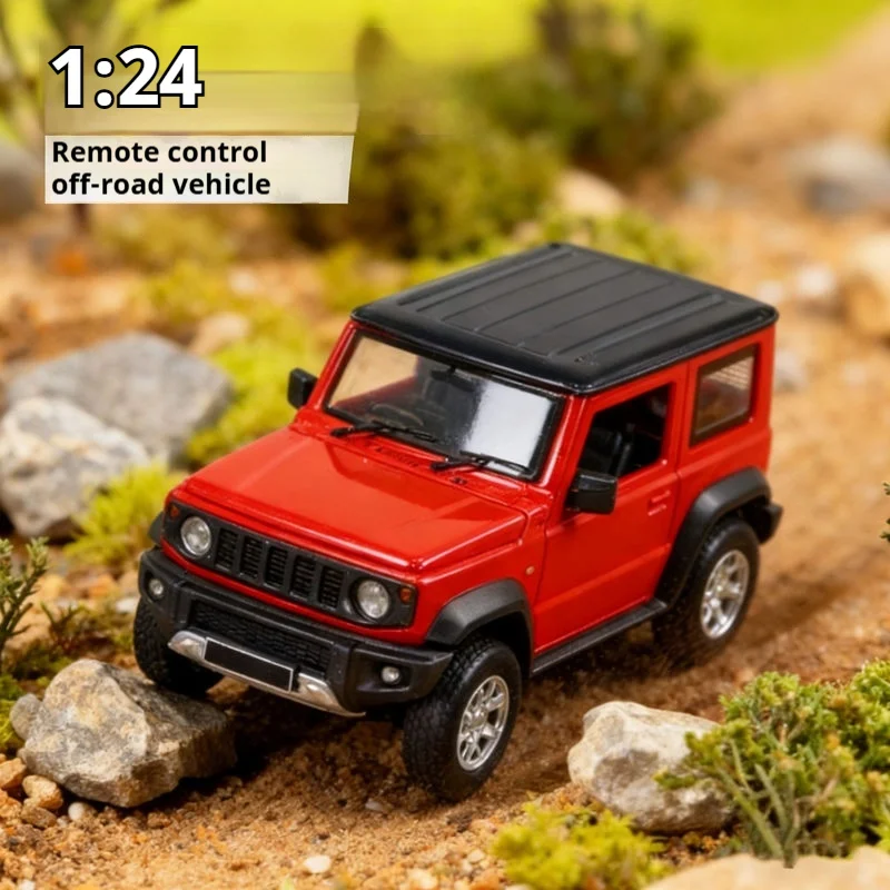 

Радиоуправляемая модель внедорожника-краулера 1:24 - Игрушечный грузовик на пульте управления для демонстрации и игры