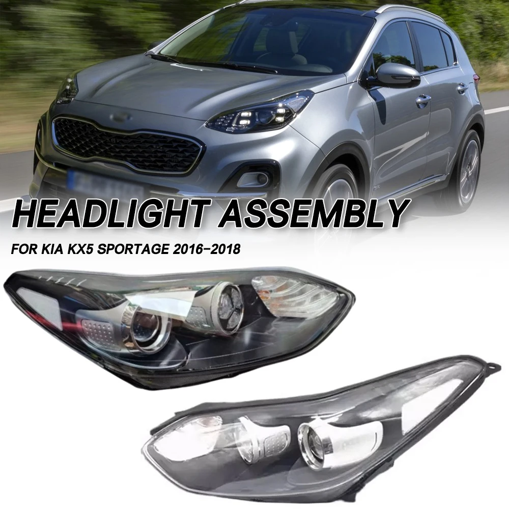 

For Kia KX5 Sportage 2016 2017 2018 Left/Right Side Front Bumper Head Light Headlamp Headlight