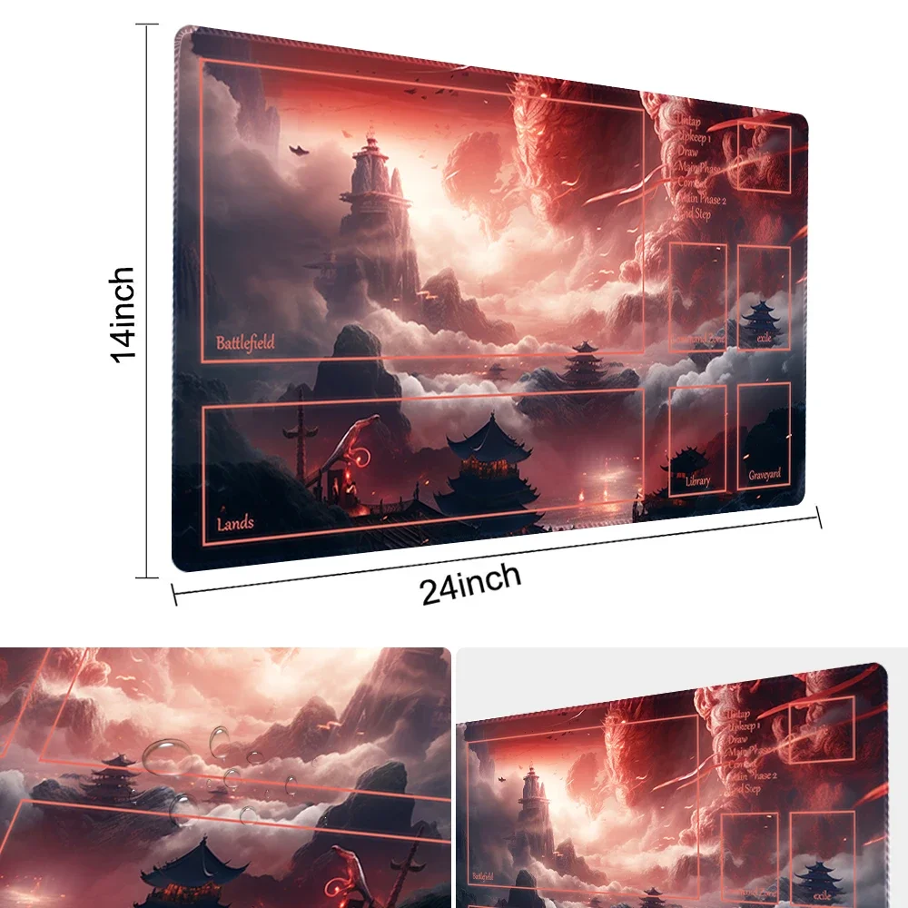 Zephyr Olympus-jeu de société MTG tapis de jeu taille 60X35 CM Compatible pour TCG