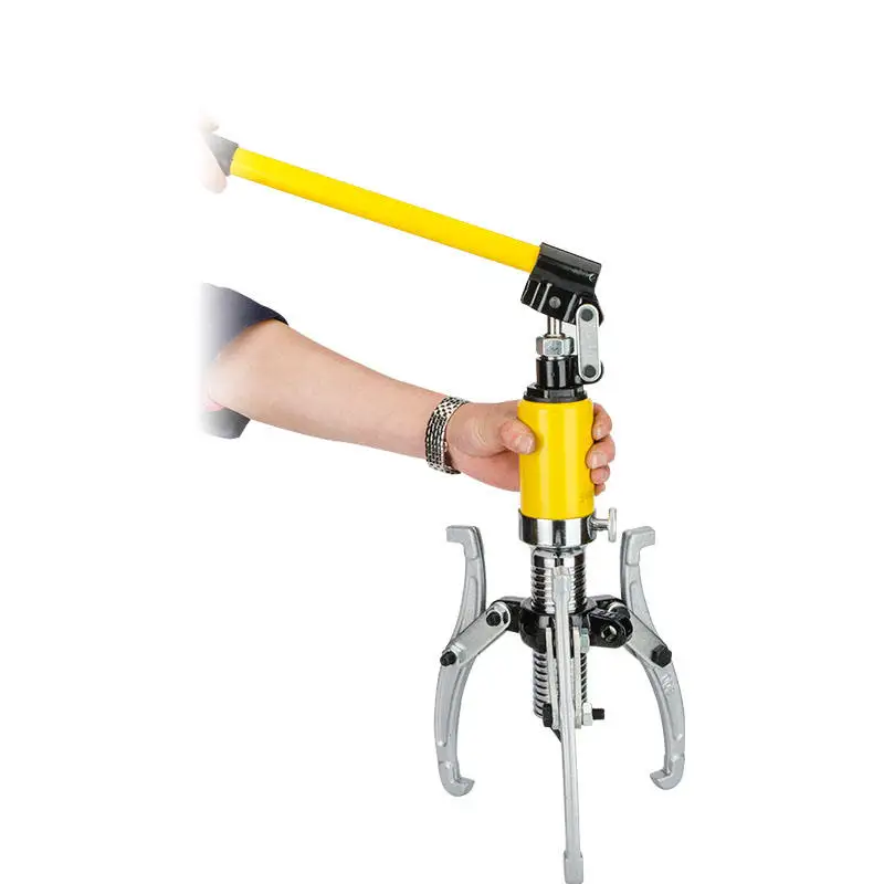 

3 Jaws Pulling Deep Well Pump Overhead Wheel Bearing Hydraulic Gear Puller For Repair Shop