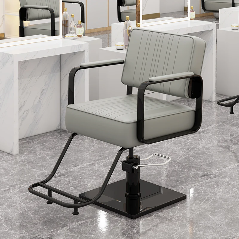 Commercial Shampoo Barber Chair Tray Swivel Vintage Barber Chair Hair Stylist Luxury Beauty Salon Barber Sofa Salon Furniture