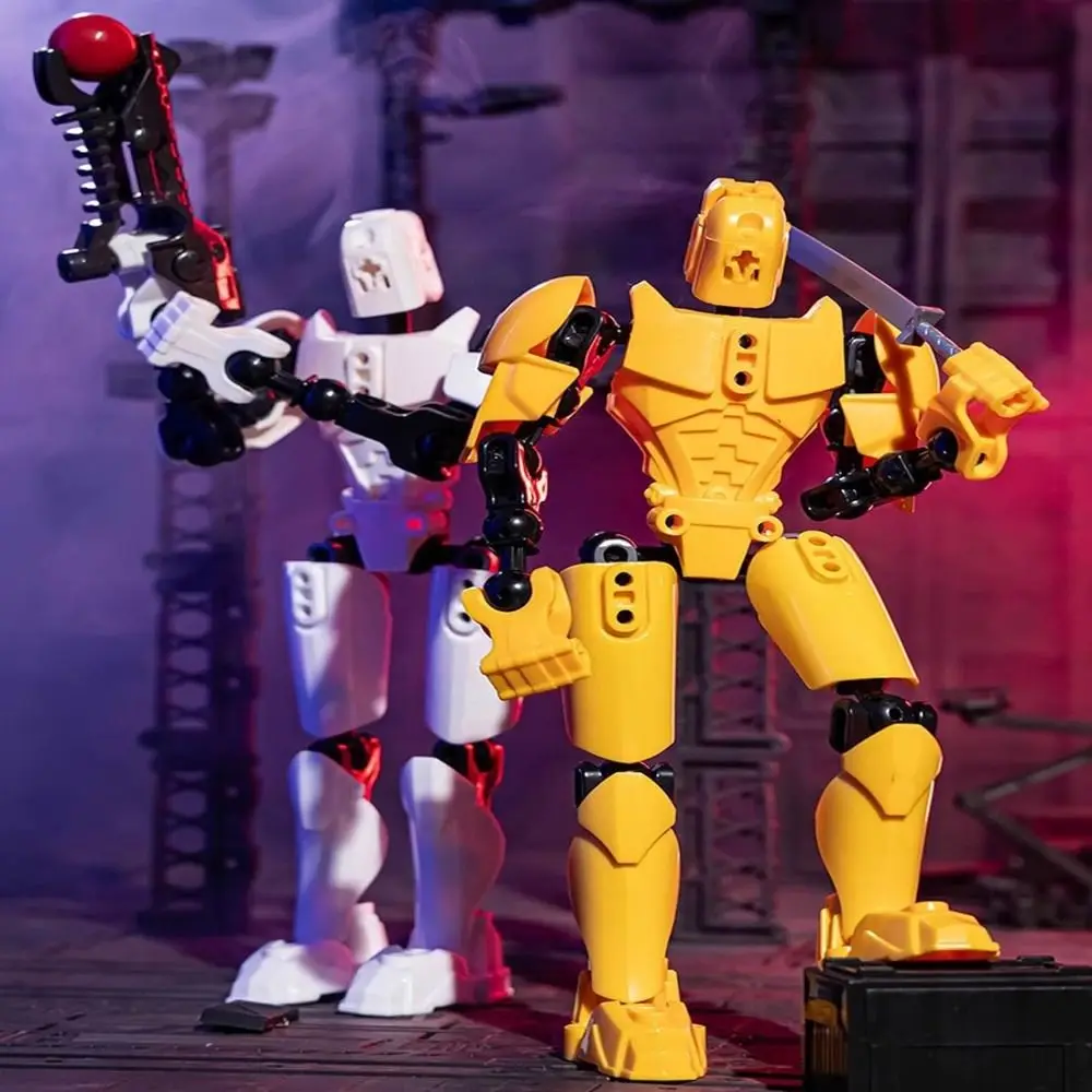 Upgraded T13 Action Figure 3D Printed Titan 13 Action Figure Multi-Articular Robot Dummy Action Figures for Game Lovers