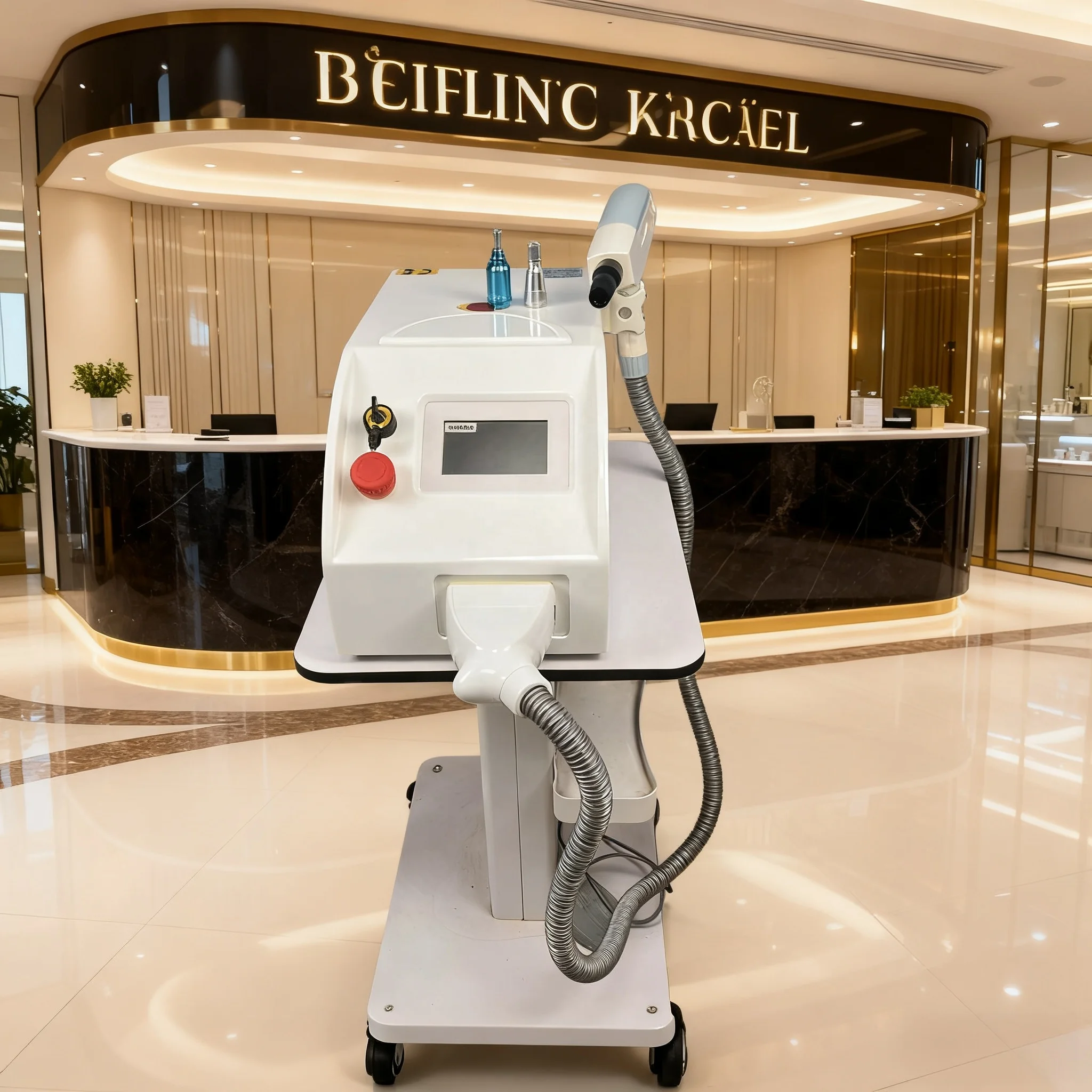 Q-Switched Carbon Peeling Laser Machine Nd Yag Laser Fast Tattoo Removal Picosecond Laser 532 755 1064nm Tattoo Removal Machine