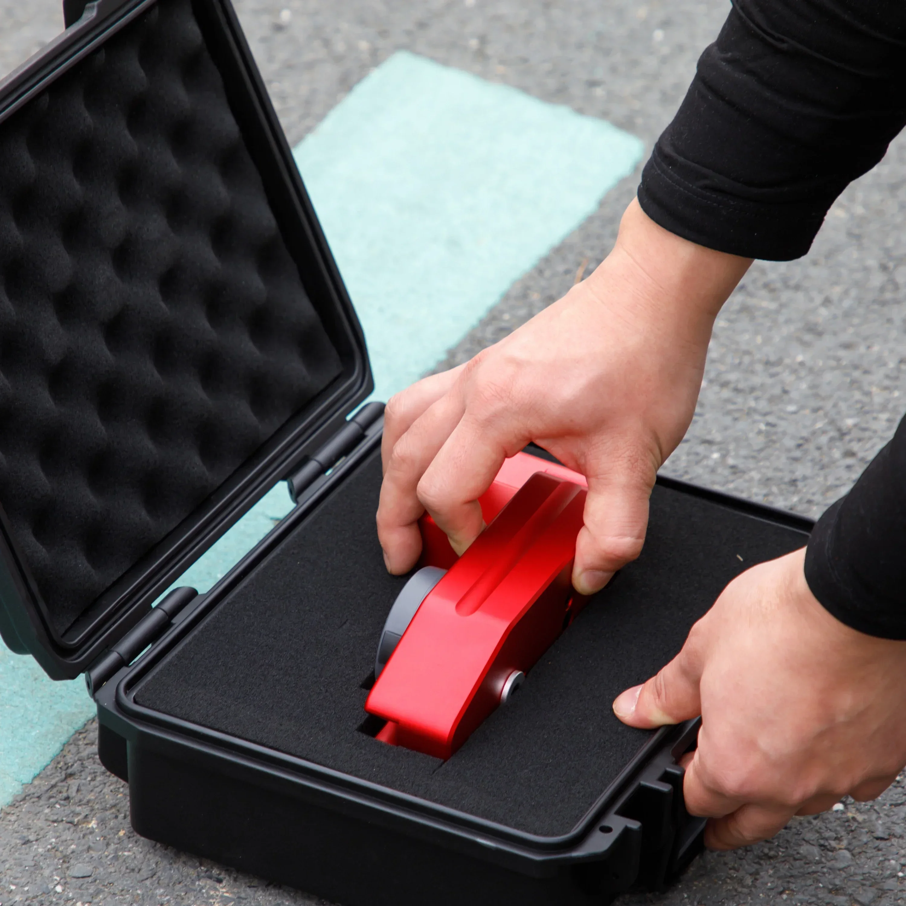 

new2025Road Marking Thickness Measuring Instrument Marking Thickness Gauge Thickness Measuring Instrument Electronic Digital