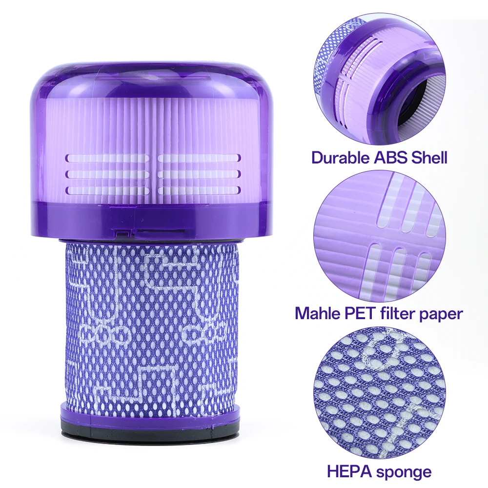 Filtro Hepa lavabile per accessori per aspirapolvere senza fili Dyson V12 V12 Slim Detect parti di ricambio
