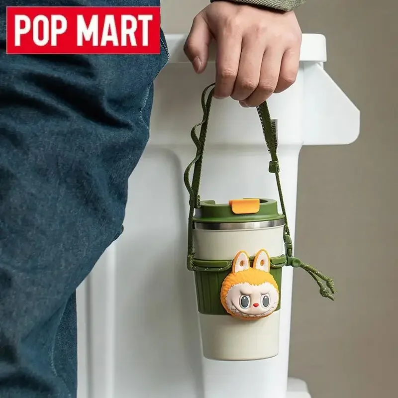 

POP MART Labubu Fairy House Water Cup PVC Anime Action Figure Kawaii 100% Original Genuine Collection Model Dolls Toys Ornaments