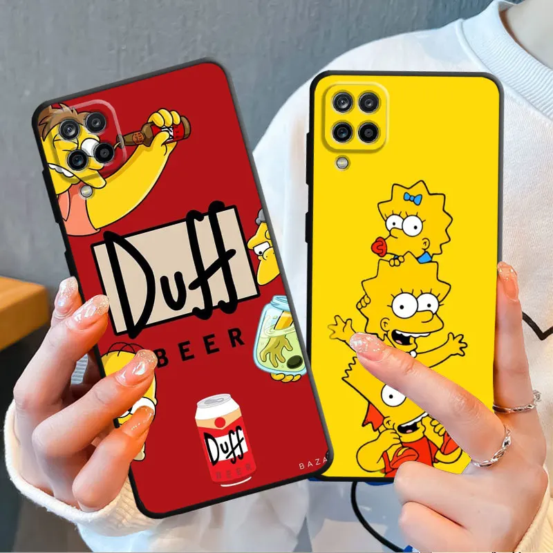 Coque de téléphone The Simpson Family pour Samsung, A52, A53, A54, A50, A71, A72, A73, A33, A34, A50, A50s, A13, A14, A21s, A23, A24, A32, A42, A51