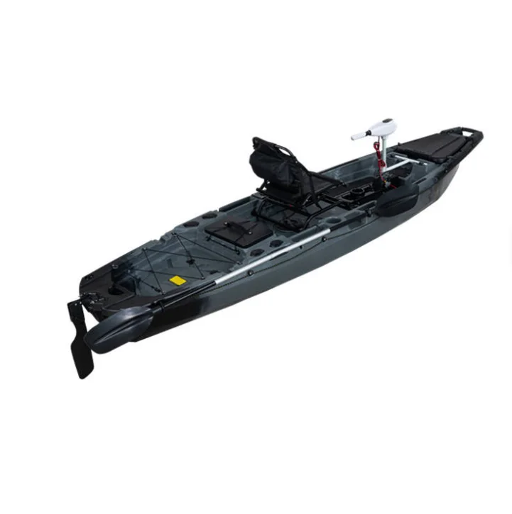Outdoors Professional Adjustable Pedal Fishing Ka 1 Person Lakes Rivers Use Big Dry Storage HDPE Material 3-Year Warranty