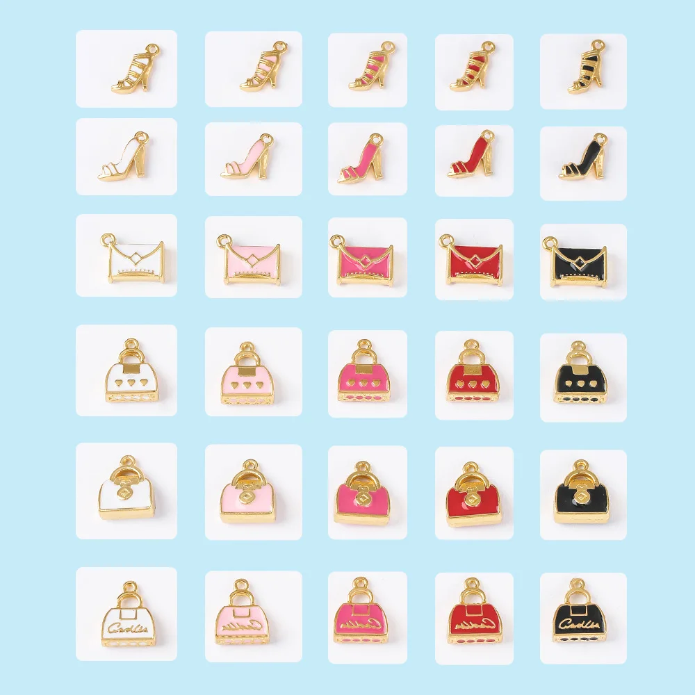 مجوهرات مصنوعة من خليط معدني، أحذية كرتونية، حقائب، يقطر الزيت، أقراط إبداعية وفريدة من نوعها وقلائد وإكسسوارات