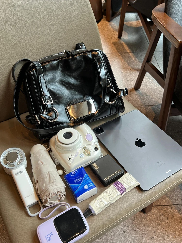 

Trendy oulder Bowling Bag Women's 2025 New High-End Design Sense Hot Girl Underarm Bag Soft Handle Korean Sle Leisure Han...