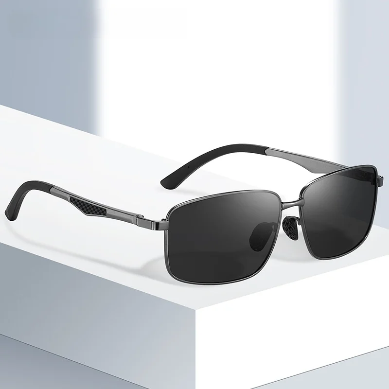 Men\'s Fashion colorful sunglasses polarized travel driving sunshade glasses degrees prescription customization 0 ~-6.00