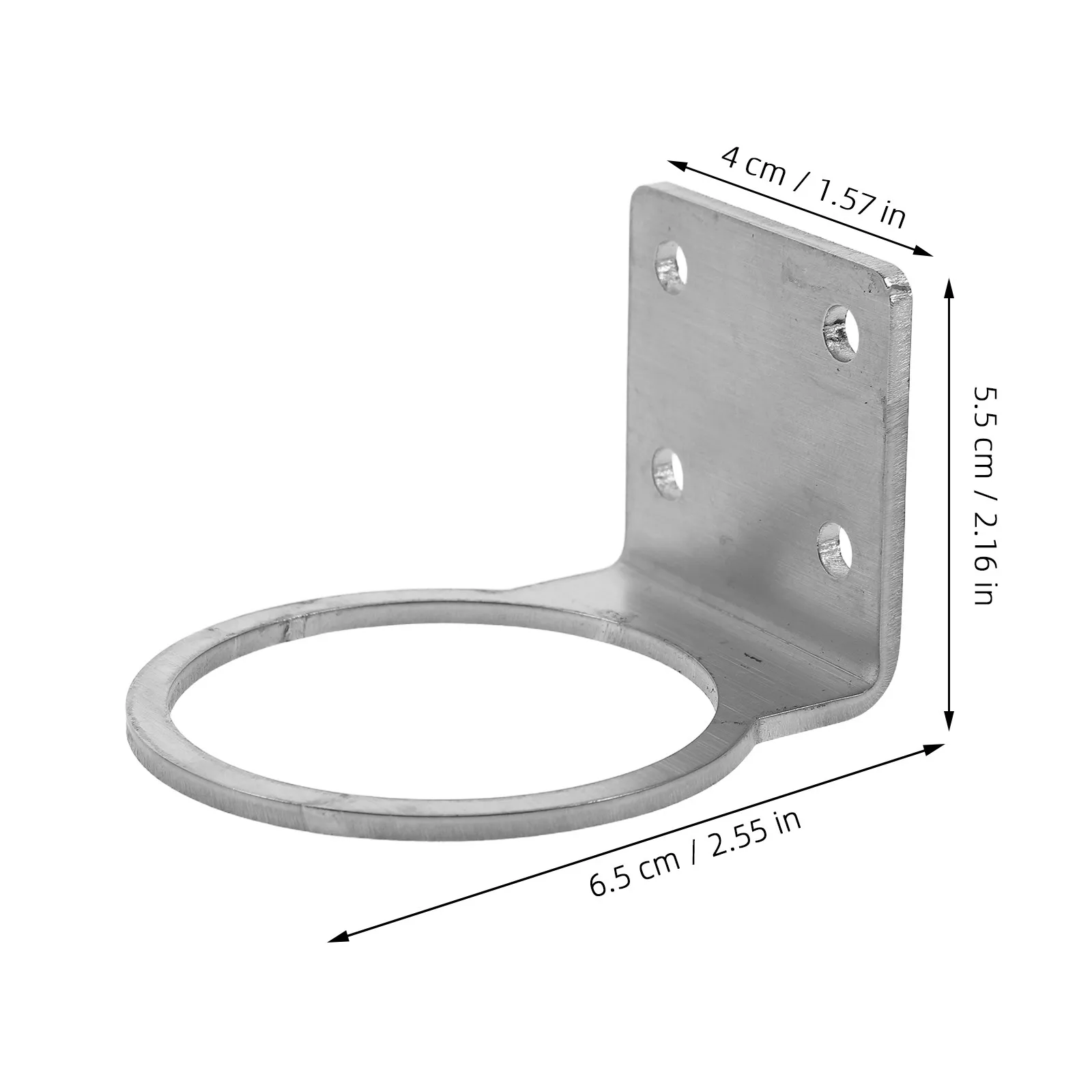 Rain Gauge Bracket Accessory Replacement for Display Without Tube Hanger Outdoor Holder