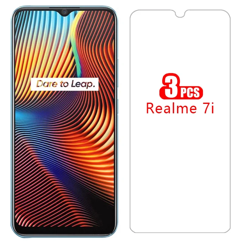 case for realme 7i cover screen protector tempered glass on realme7i 7 i i7 coque bag 360 realmi reame relme ralme realmi7i 6.5