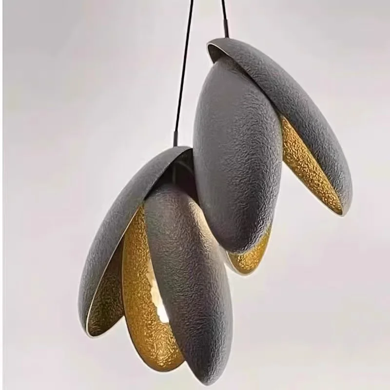 Italian Fashion Personalized Wind Chime Pendant Light Postmodern Designer Industrial Style Soft Decoration Model Room Villa