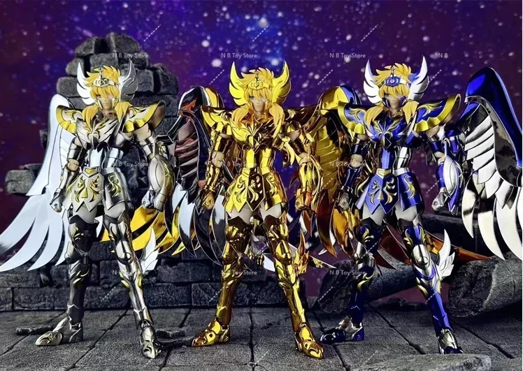 在庫あり】シンタイム/ST 聖闘士星矢 ミスティッククロス EX 氷河 シグナス ゴッド V4 アクションフィギュア 聖闘士星矢 ブロンズ