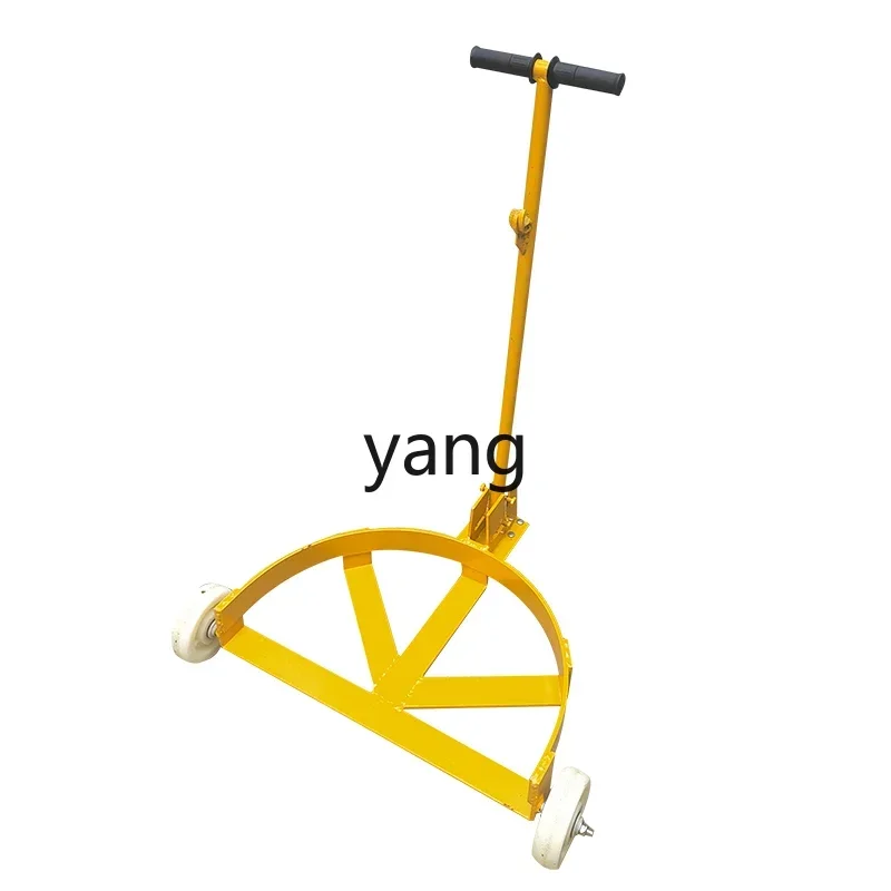 LH1  low manual oil drum truck portable bucket hand push simple translation trailer