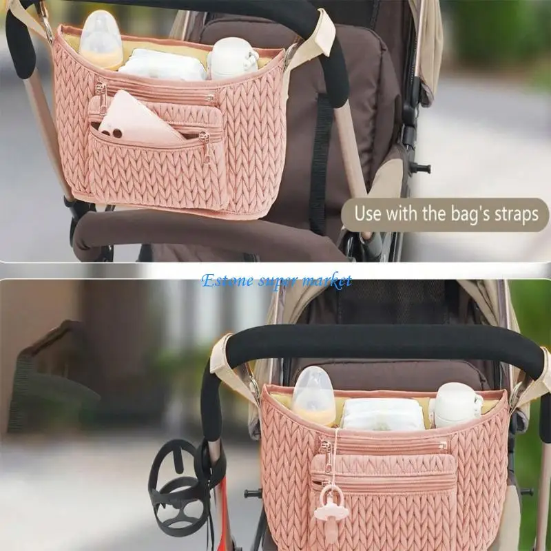 090B Helpful Travel Assistant Hanging Bag For Strollers Including Secure Closure And Plenty Space For Toy And Items