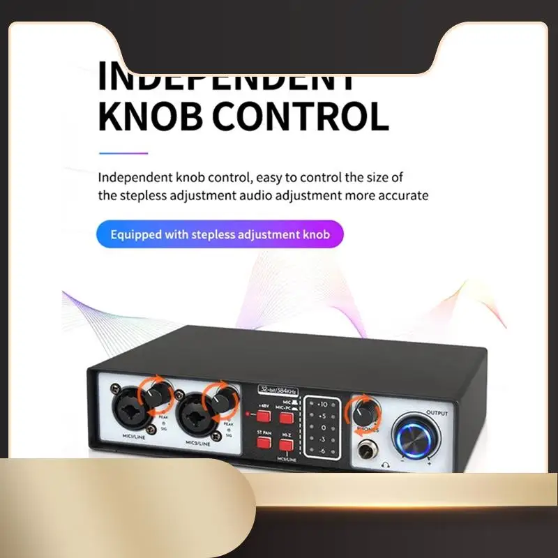 

Профессиональный 36-битный 384 кГц аудиоинтерфейс 2 в 2 выхода USB звуковая карта запись для музыкального студийного микрофона DJ Mixer-N36R
